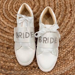 Betsey Johnson Bridal Sneakers
